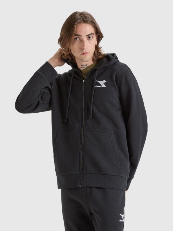 Худи с начесом на молнии regular fit HOODIE FZ CORE Diadora 105261216